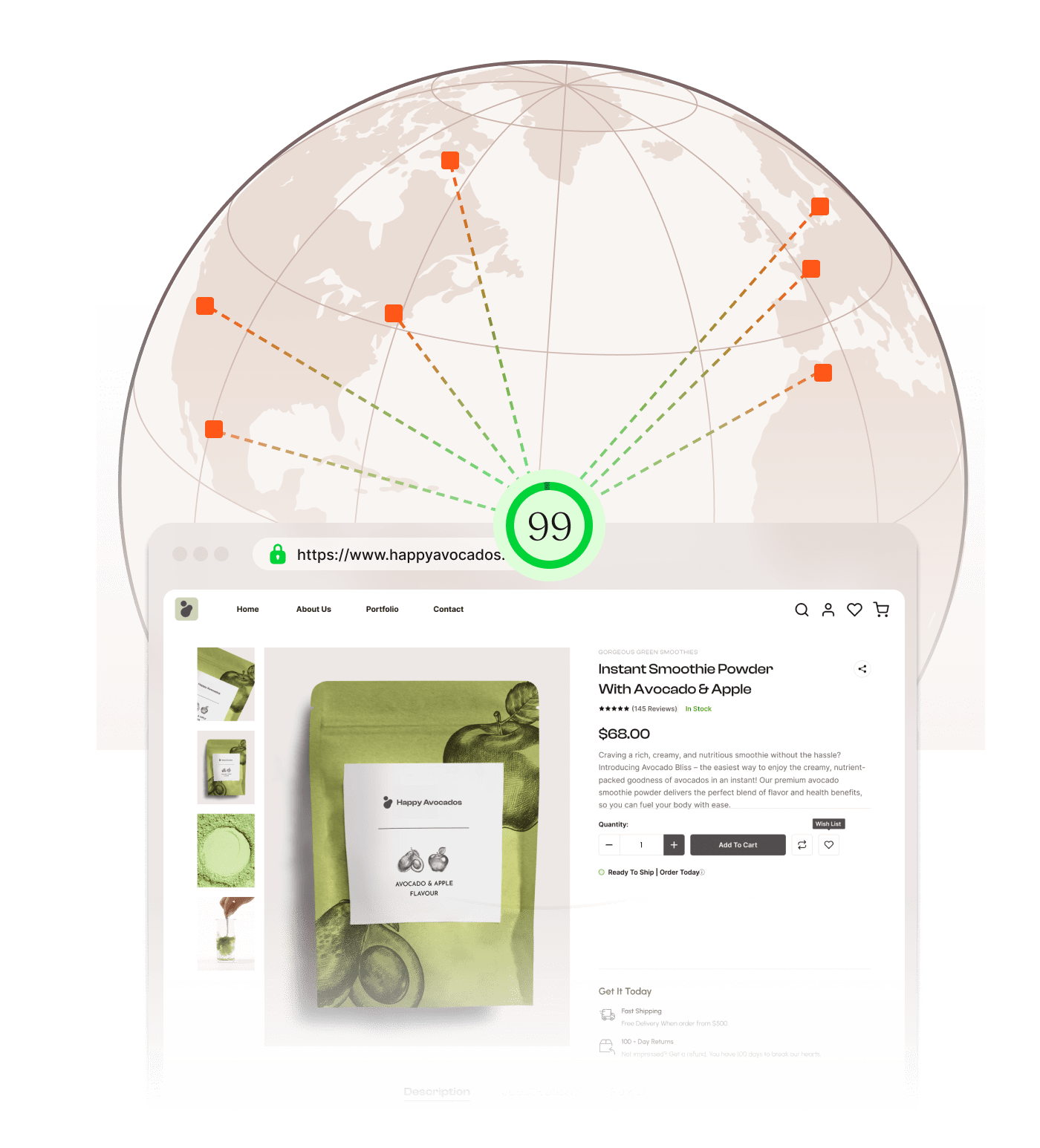 Kinsta data center and speed locations