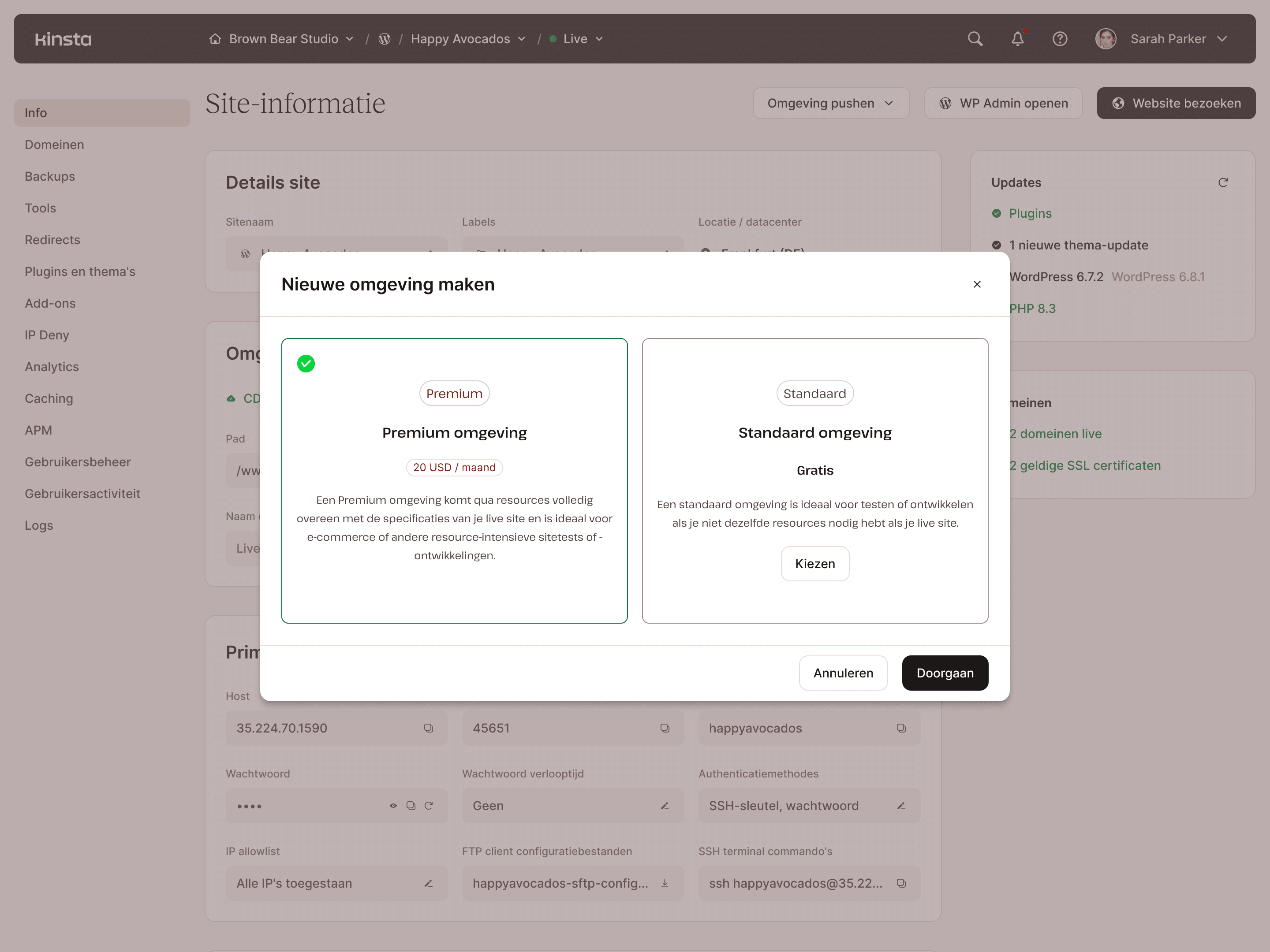 Met één klik een staging-omgeving opzetten